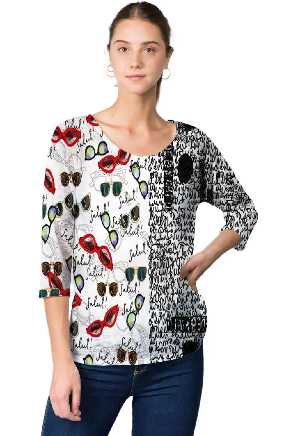 025- ET Lois Sunglass Salut Top