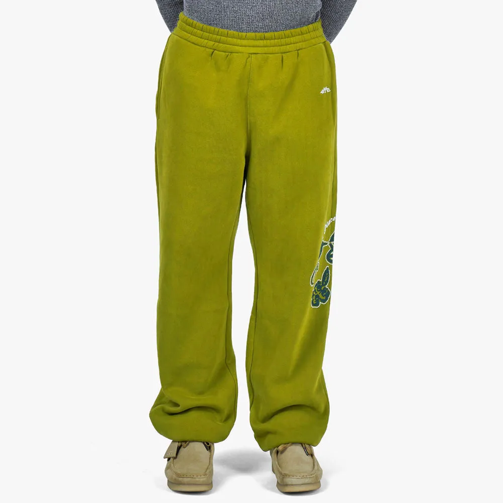 4YE Chainstitch Straight Leg Pants 4evergreen / Green