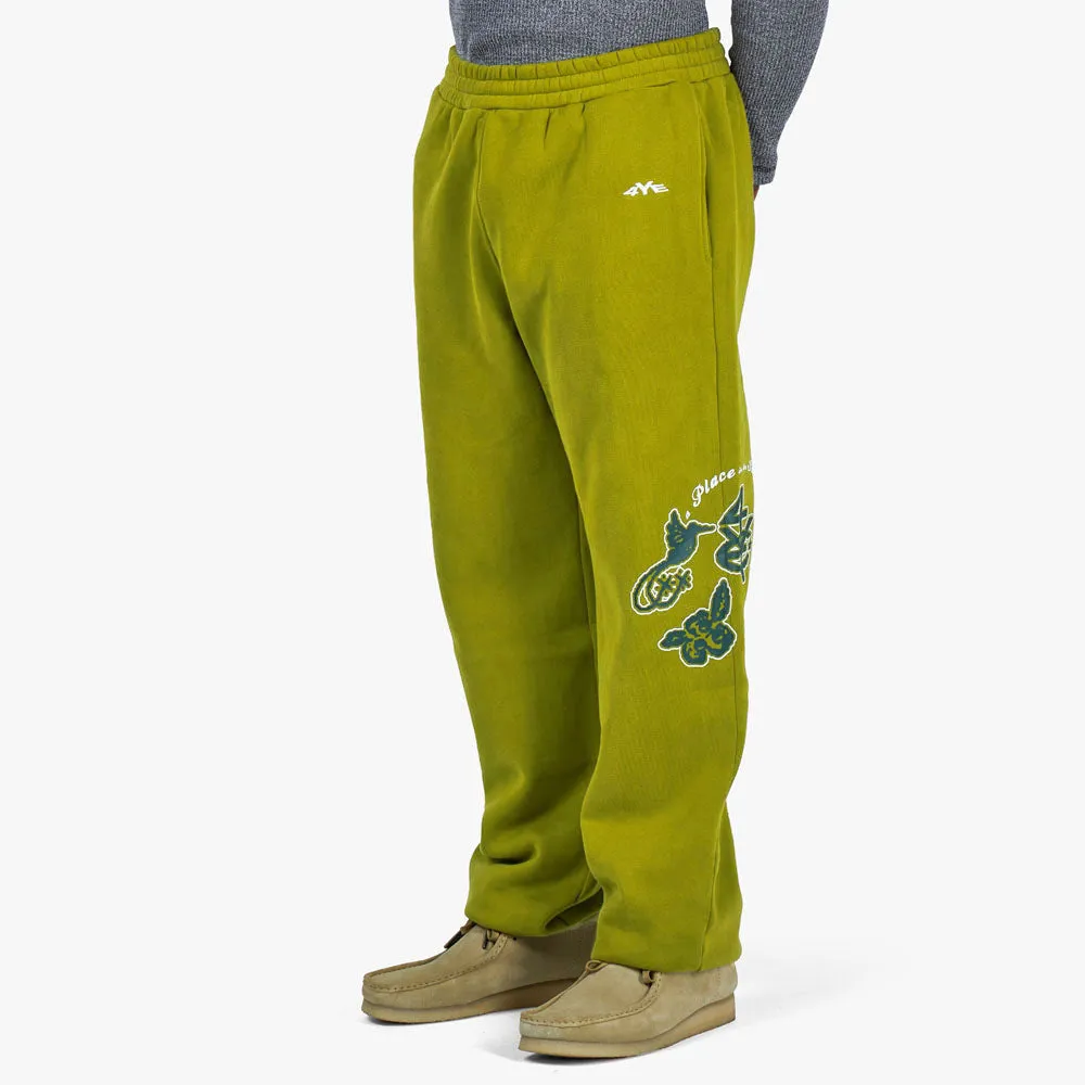4YE Chainstitch Straight Leg Pants 4evergreen / Green