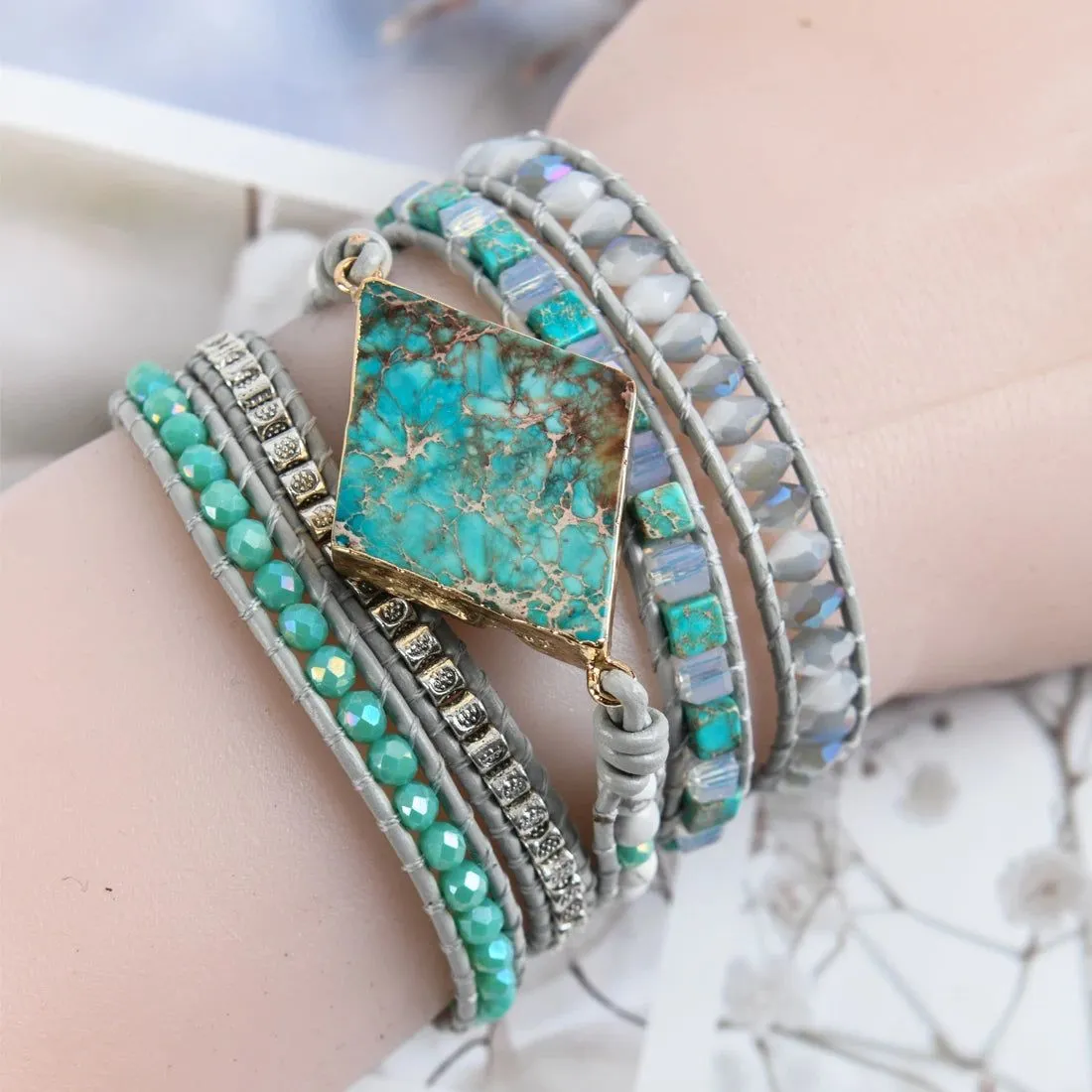 5 Wraps Of Turquoise Harmony