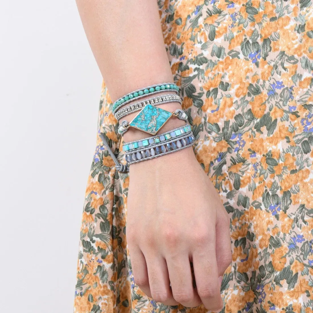 5 Wraps Of Turquoise Harmony