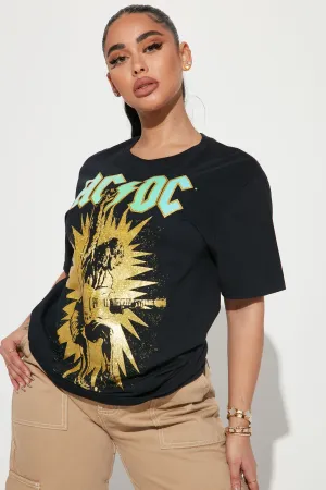 ACDC Foil T-Shirt - Black