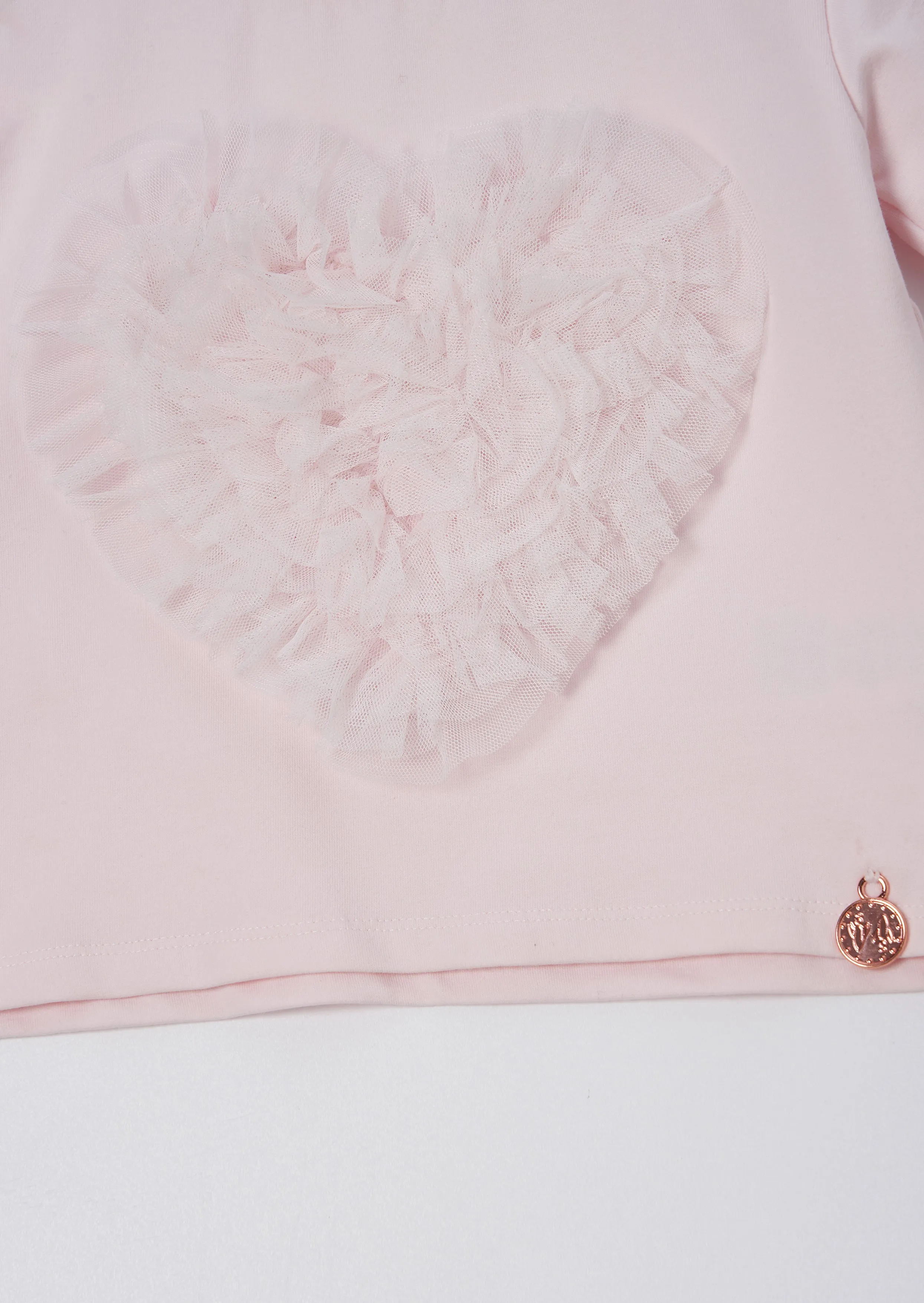 Agata Pink Heart Tee
