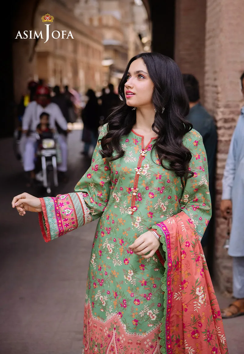 AJBB-13 PRINTED LAWN 3 PCS
