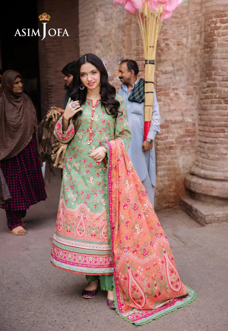 AJBB-13 PRINTED LAWN 3 PCS