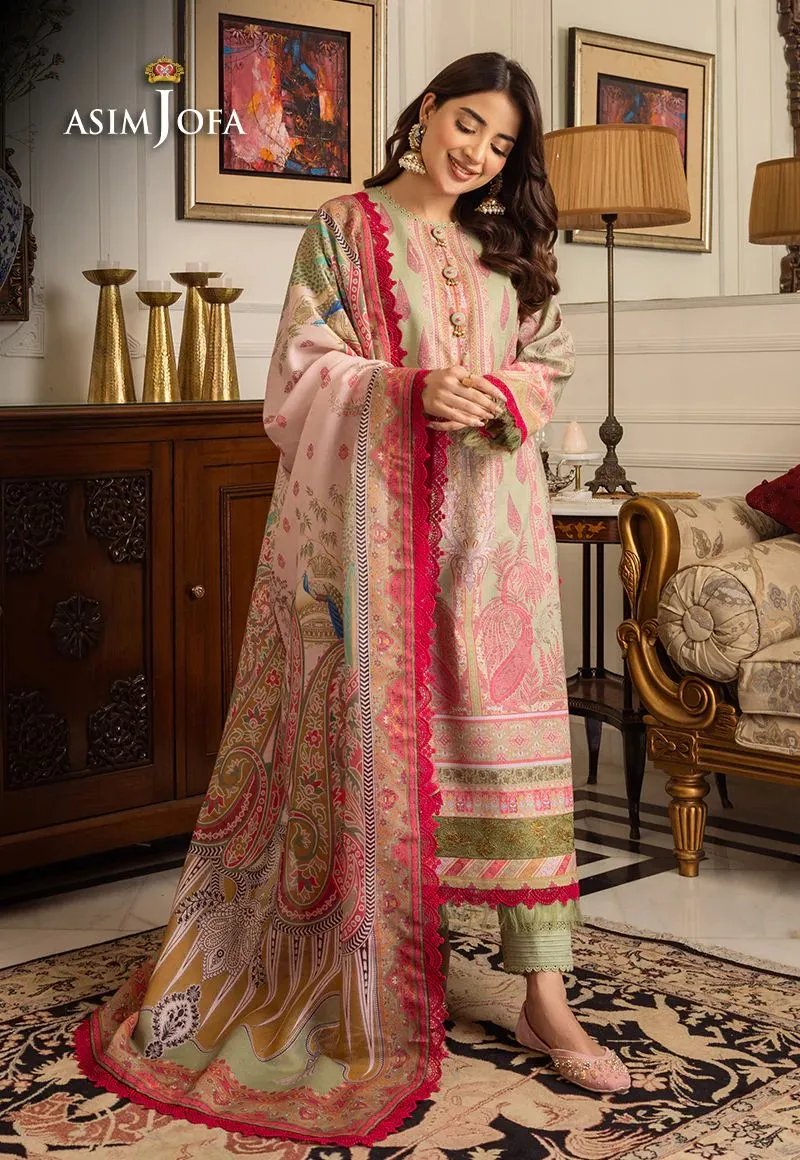 ASIM JOFA AIRA WINTER SHAWL COLLECTION 08