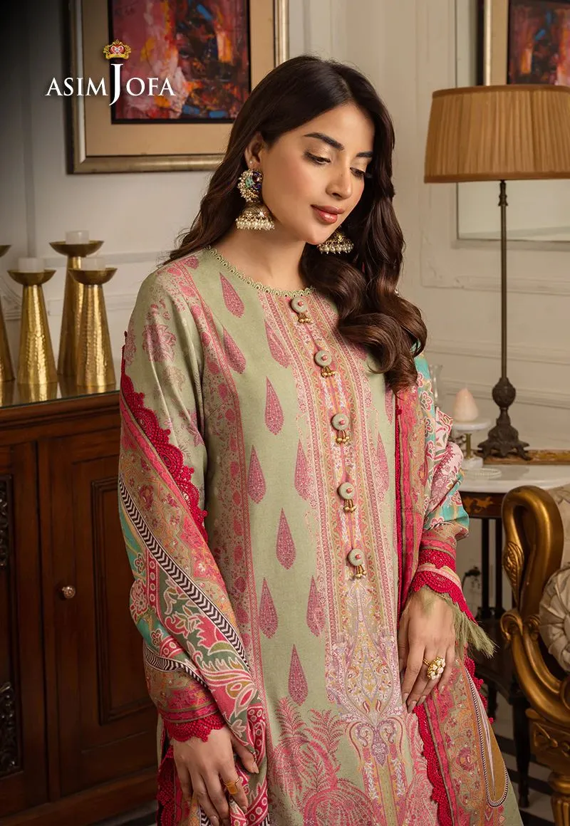 ASIM JOFA AIRA WINTER SHAWL COLLECTION 08