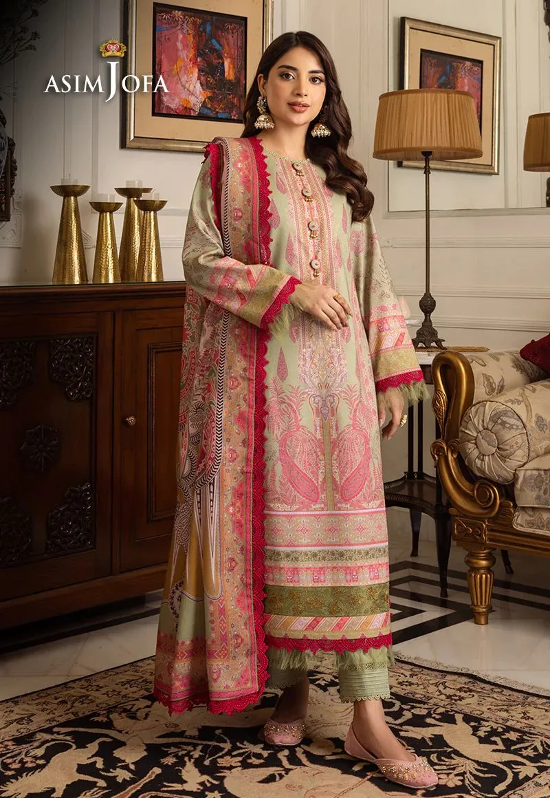 ASIM JOFA AIRA WINTER SHAWL COLLECTION 08