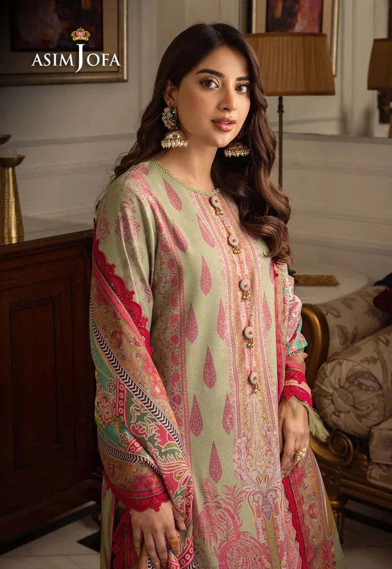 ASIM JOFA AIRA WINTER SHAWL COLLECTION 08