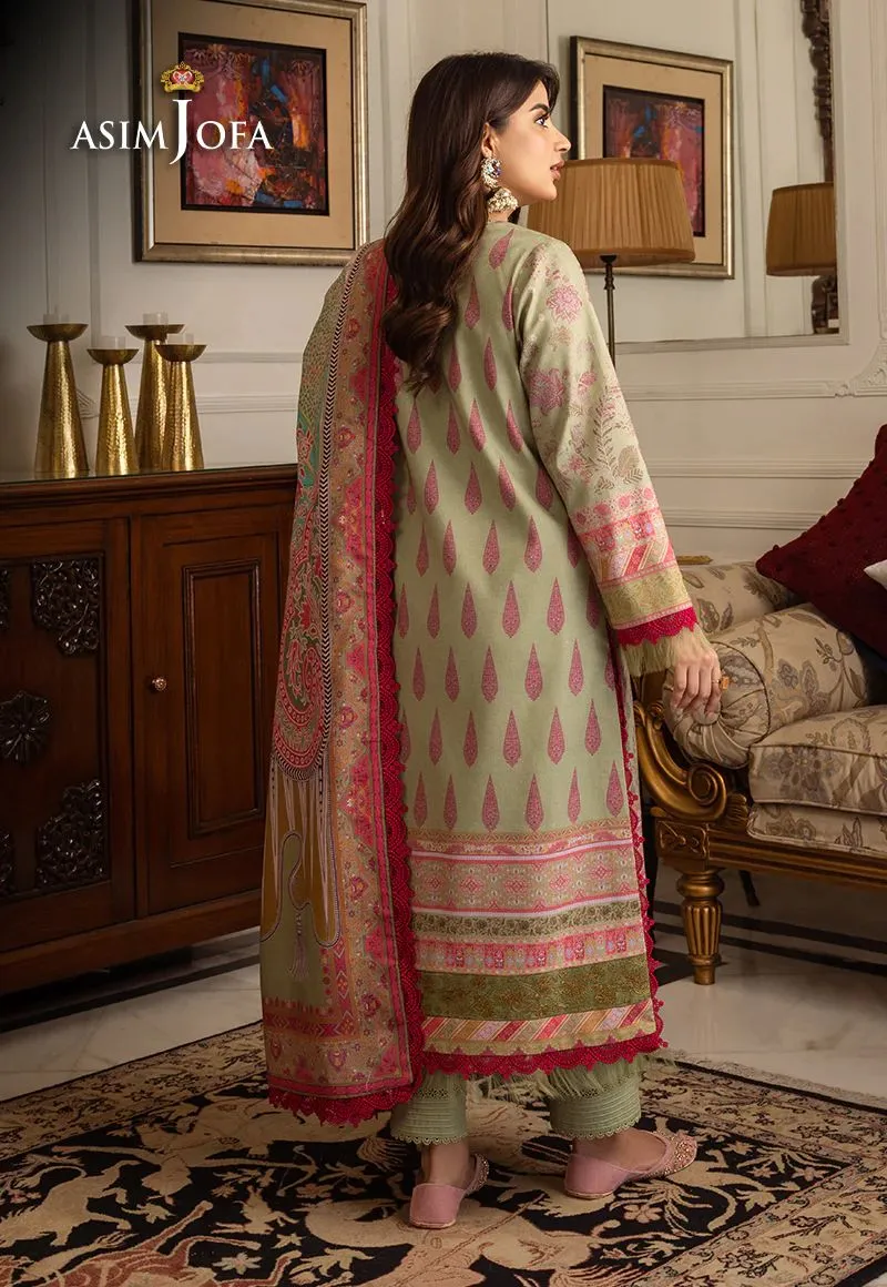 ASIM JOFA AIRA WINTER SHAWL COLLECTION 08