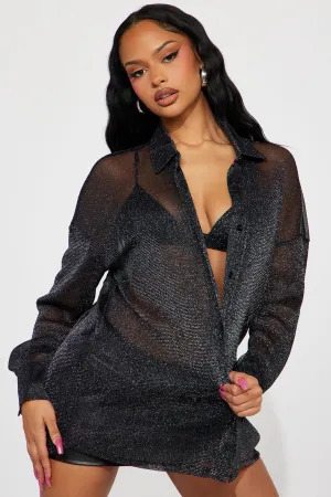 Azalea Mesh Top - Black