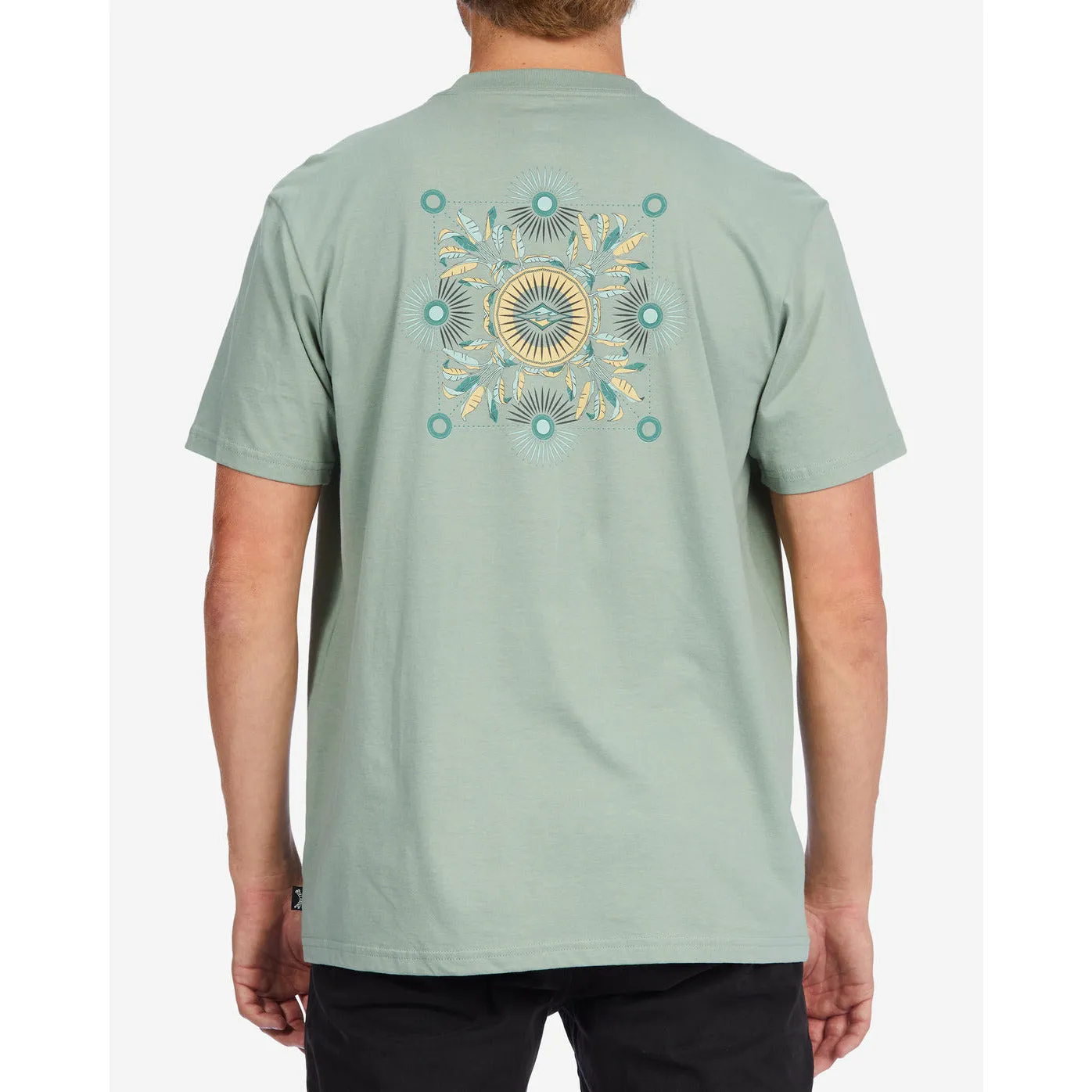 Billabong Patterns Tee Short Sleeve-SAG