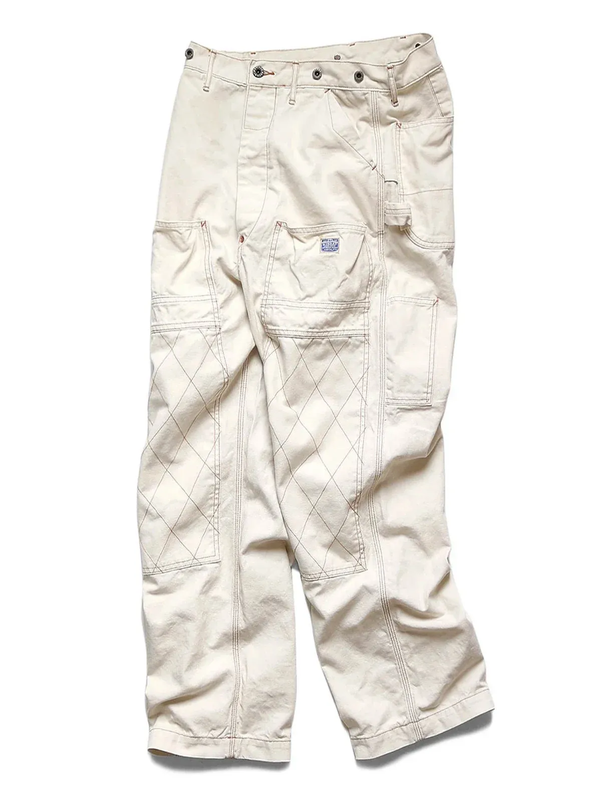Casual Loose Stitched Decoration Pants