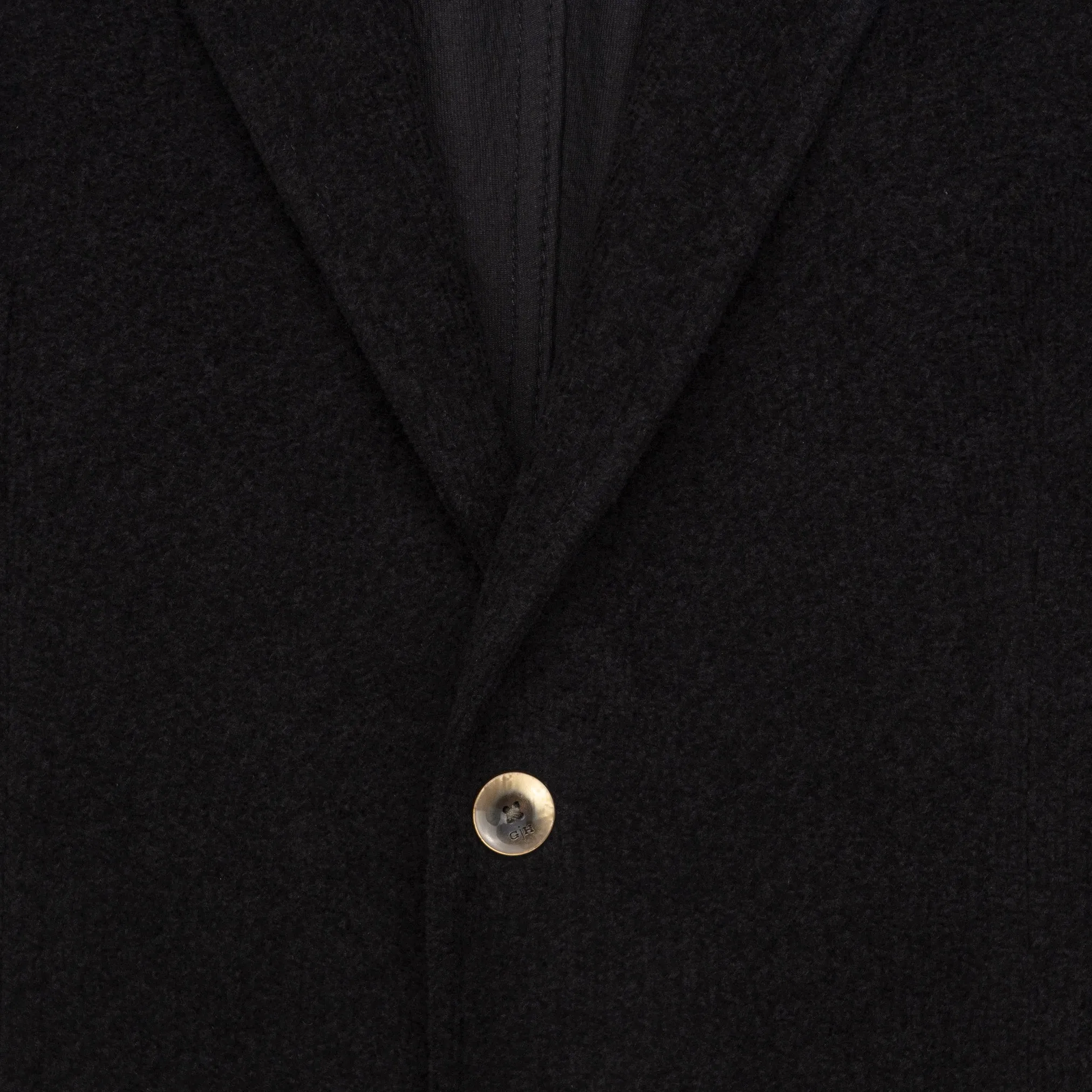 Chenille Stitch Blazer in Black