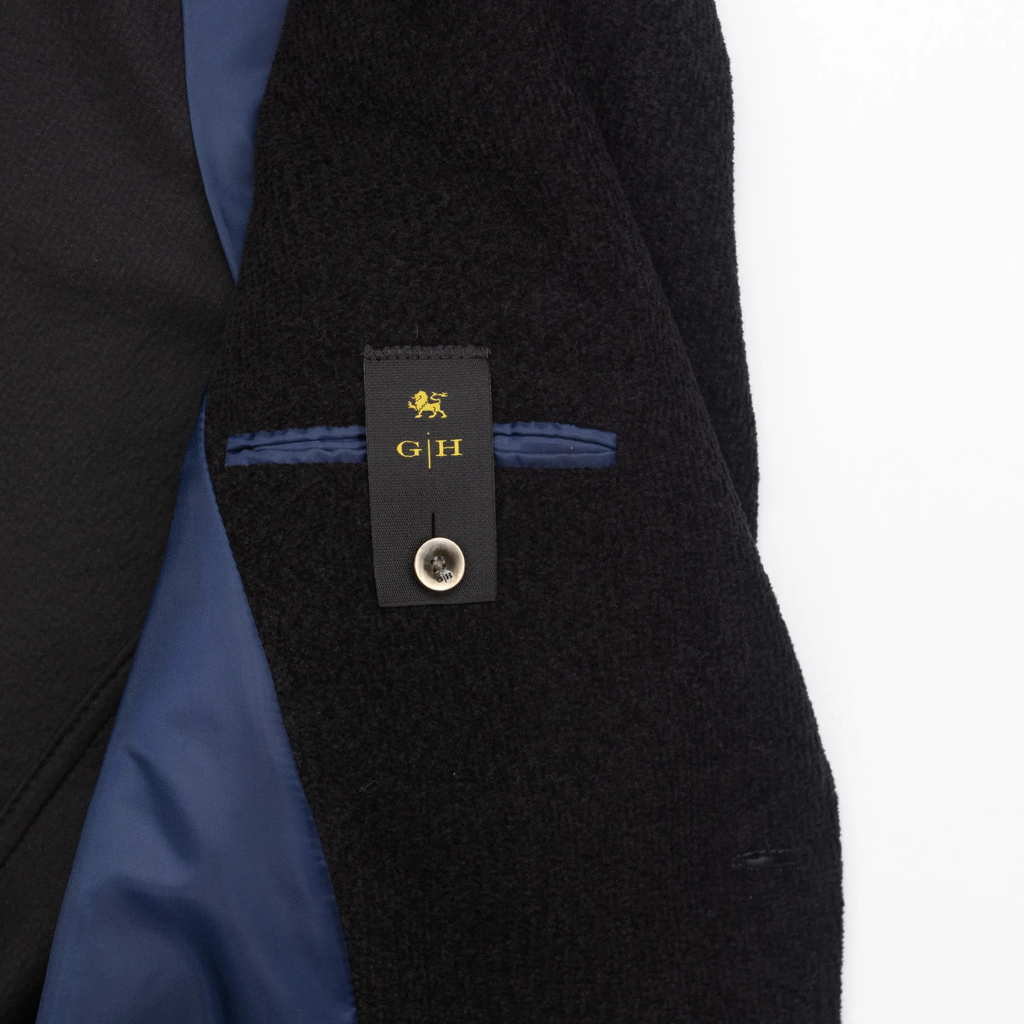 Chenille Stitch Blazer in Black