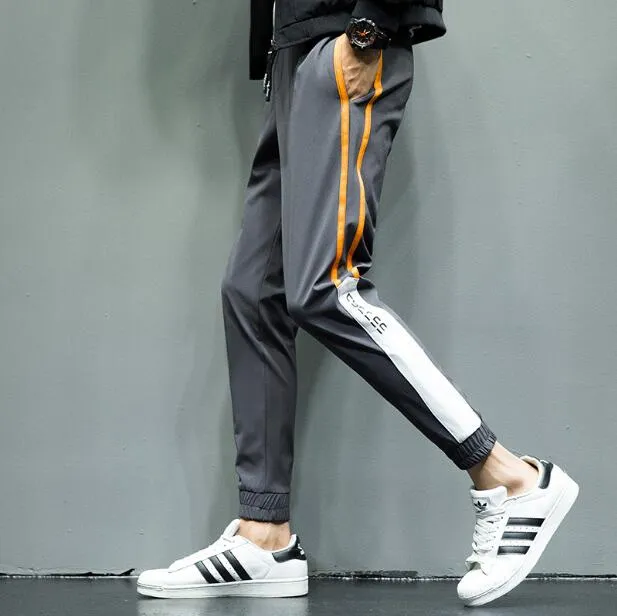 Combo Style Side Stripe Men Sweat Pants