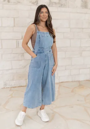 Comfy Girl Slouchy Denim Overalls