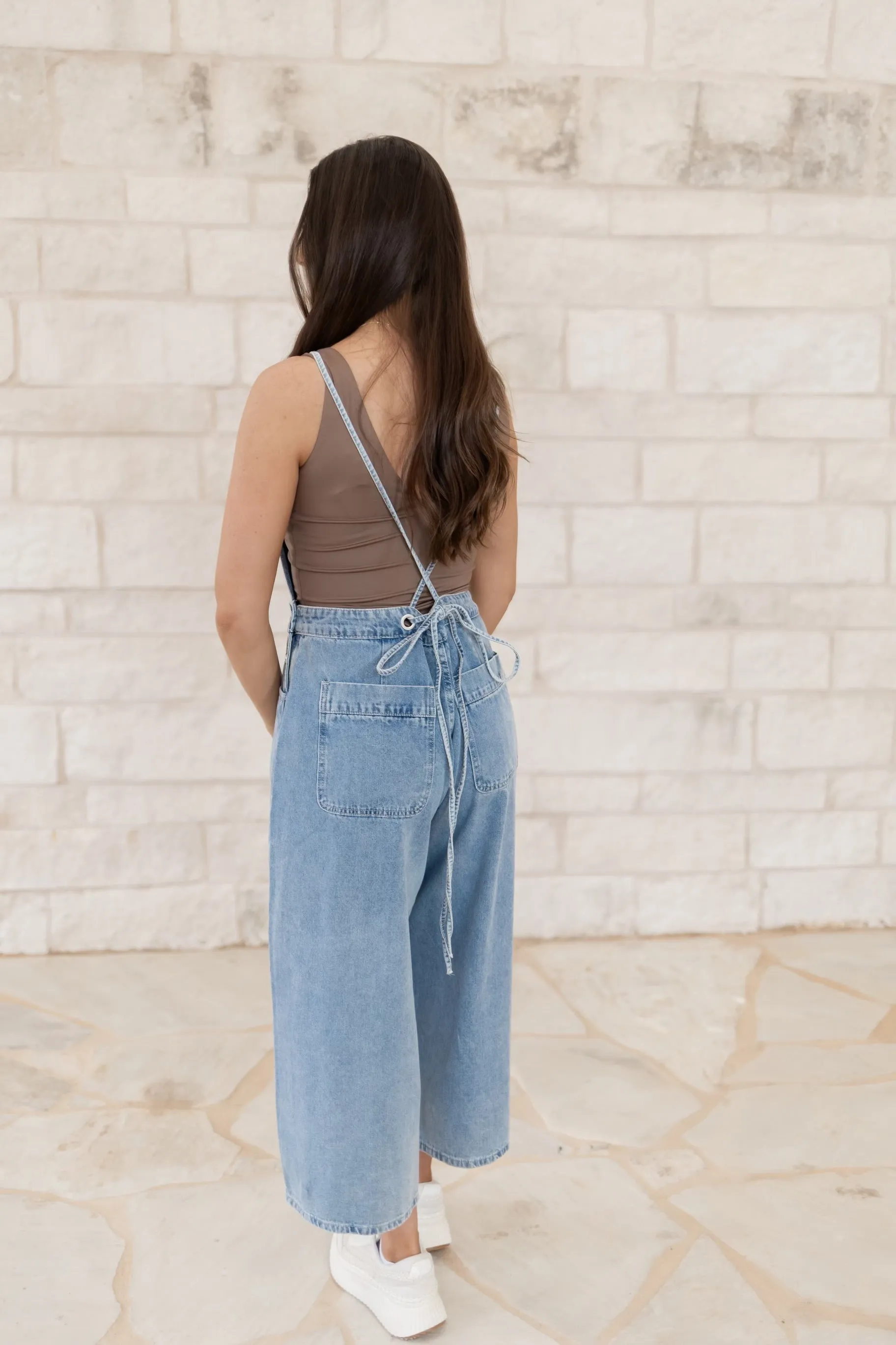 Comfy Girl Slouchy Denim Overalls