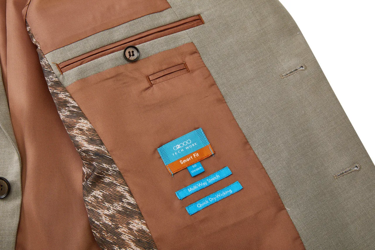 Compact Multi-Way Stretch Suit in Smart Fit