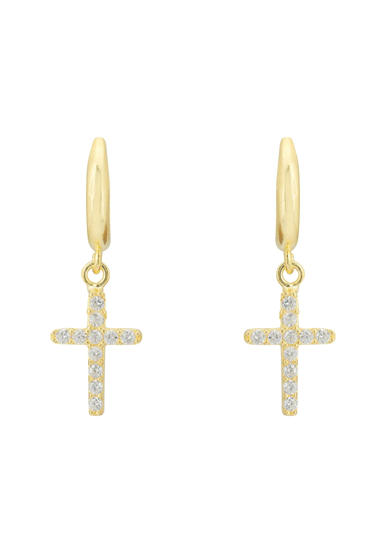 Divine Fashion Drop Earrings Gold