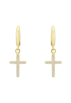 Divine Fashion Drop Earrings Gold