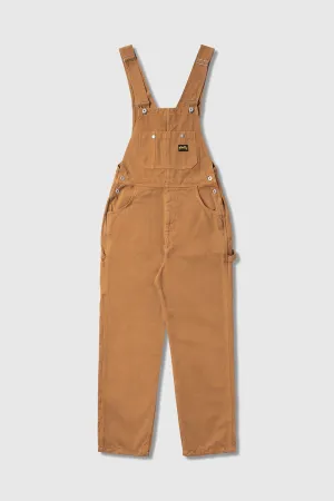 Durable Brown Duck Earls Bib - Enhanced for Performance