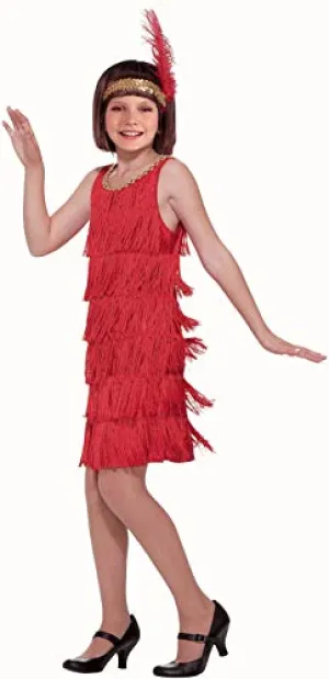 Forum Novelties 20's Flapper Child Costume, Large