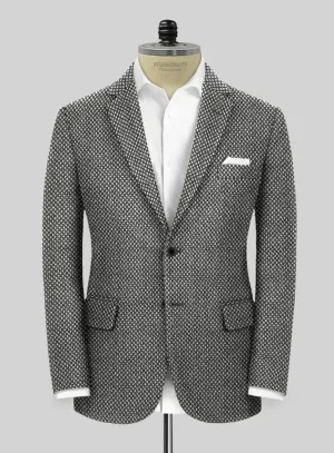 Highlander Heavy Honeycomb Gray Tweed Jacket