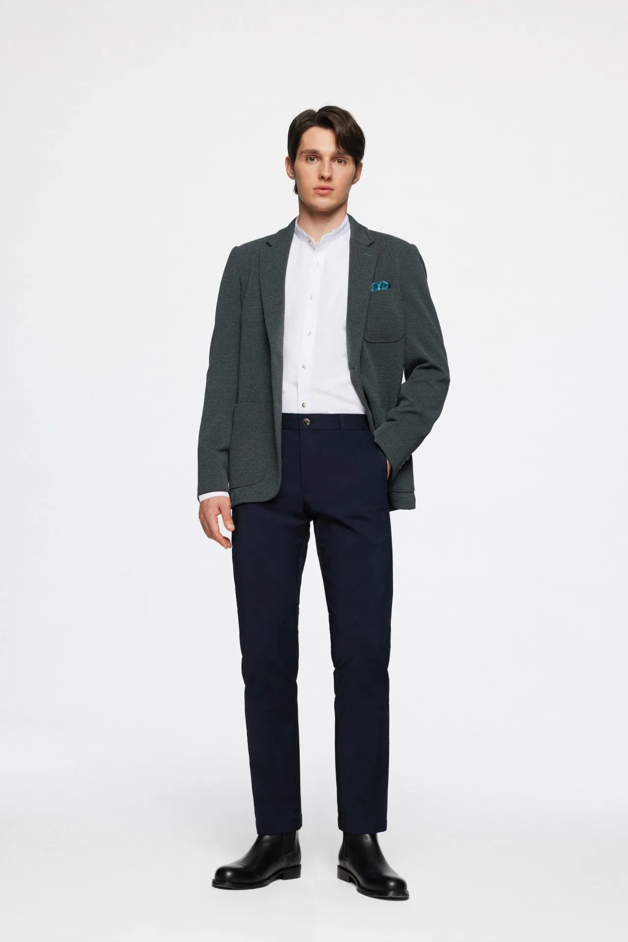 Jacquard Casual Blazer