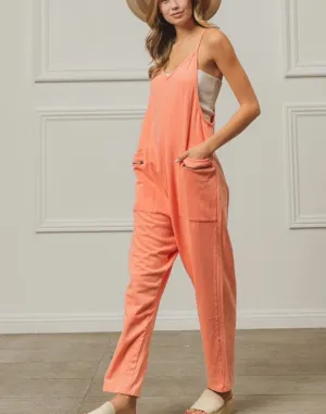 Just Peachy Vintage Overalls