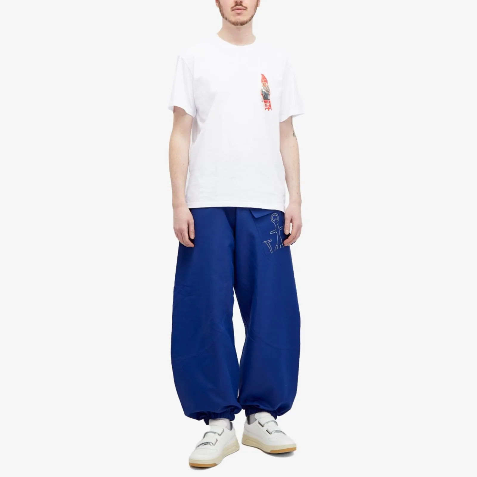 Jw Anderson Gnome Chest T-shirt, white