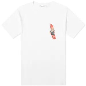 Jw Anderson Gnome Chest T-shirt, white