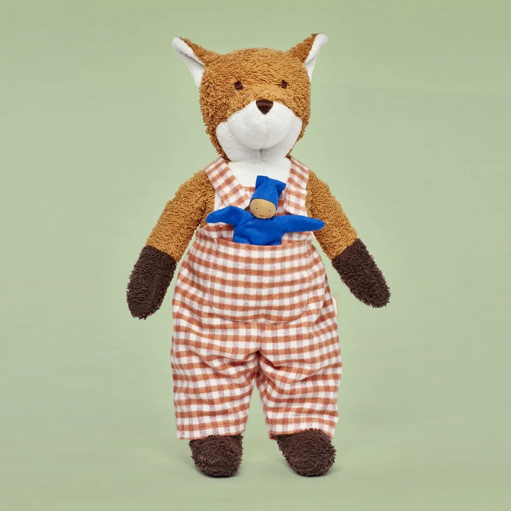 Kathe Kruse Cotton Fox "Fred", Standing (13.75")