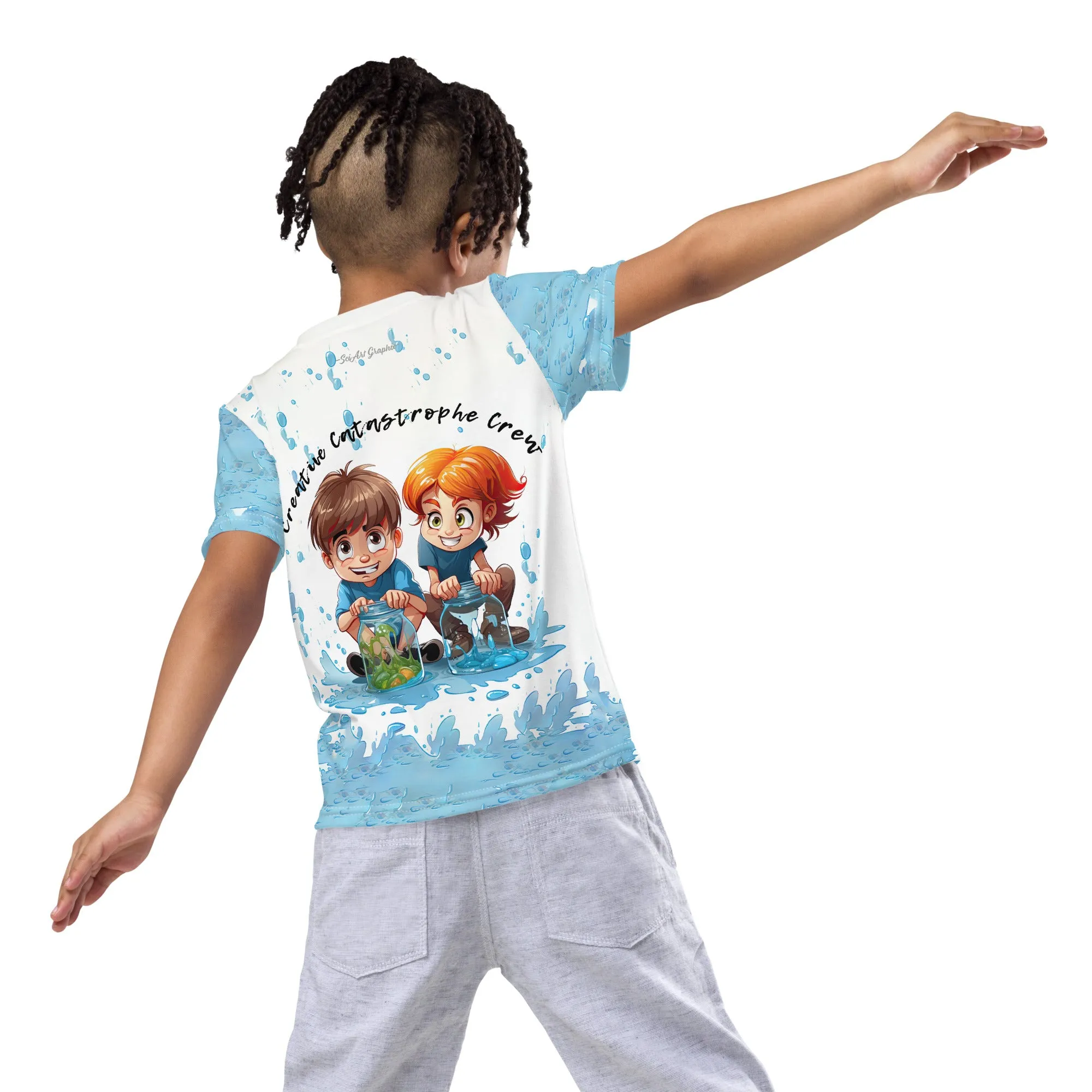 Kids T-Shirt Creative Catastrophe Crew