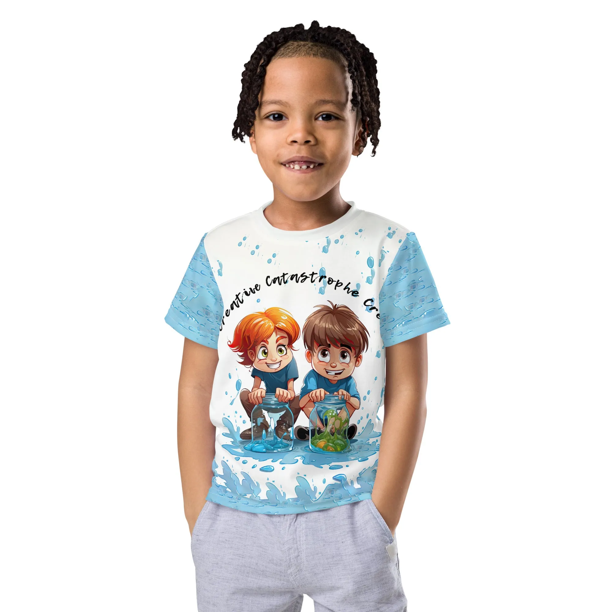 Kids T-Shirt Creative Catastrophe Crew