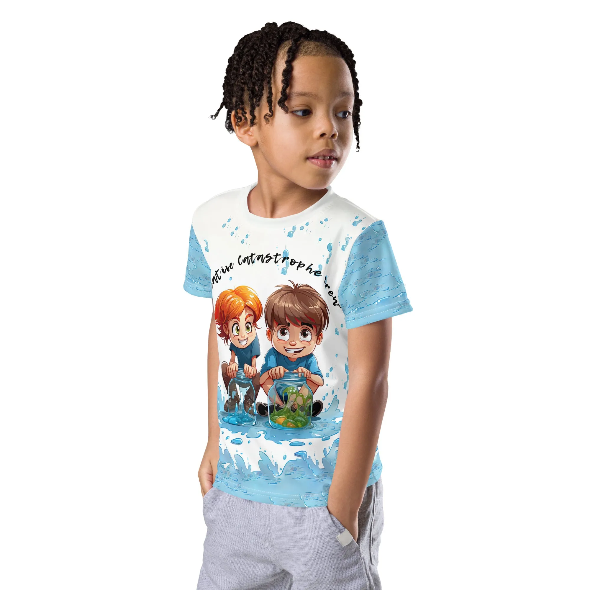 Kids T-Shirt Creative Catastrophe Crew