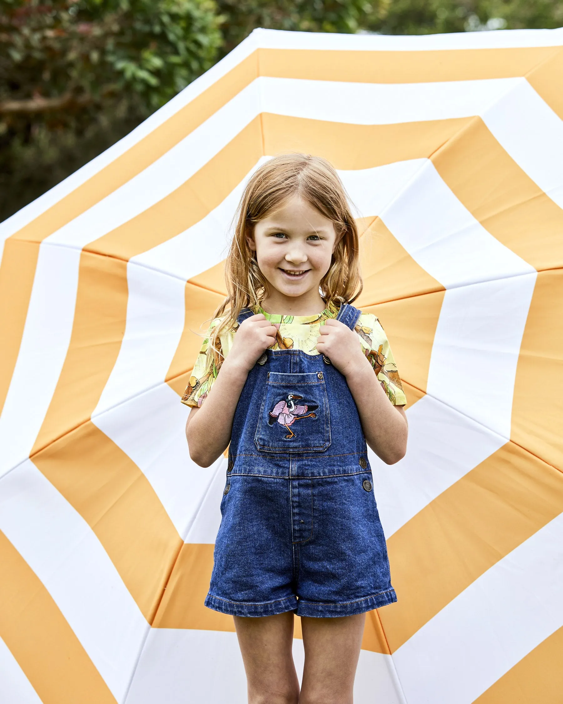 Kip & Co x May Gibbs Pocket Pals Denim Overalls