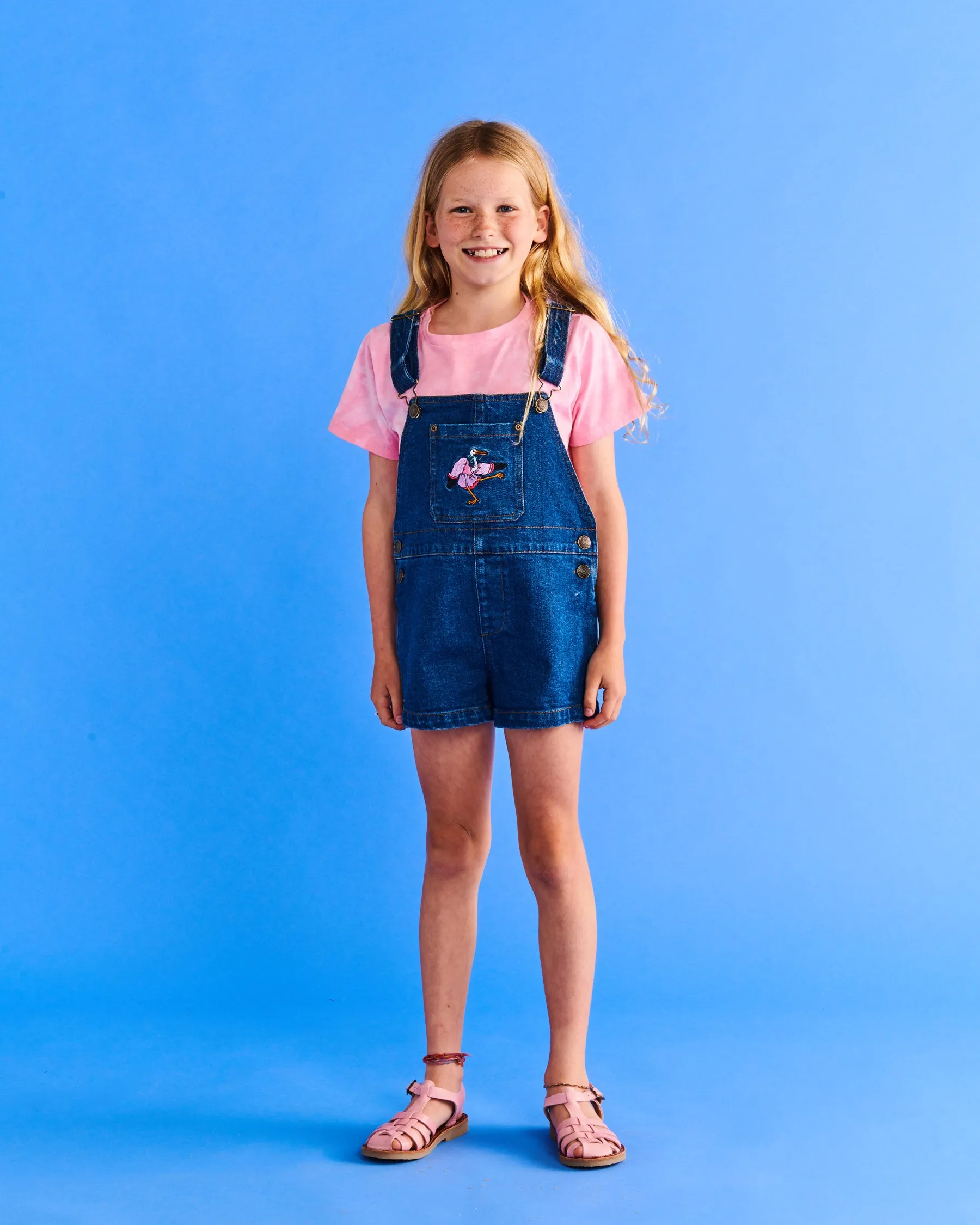 Kip & Co x May Gibbs Pocket Pals Denim Overalls