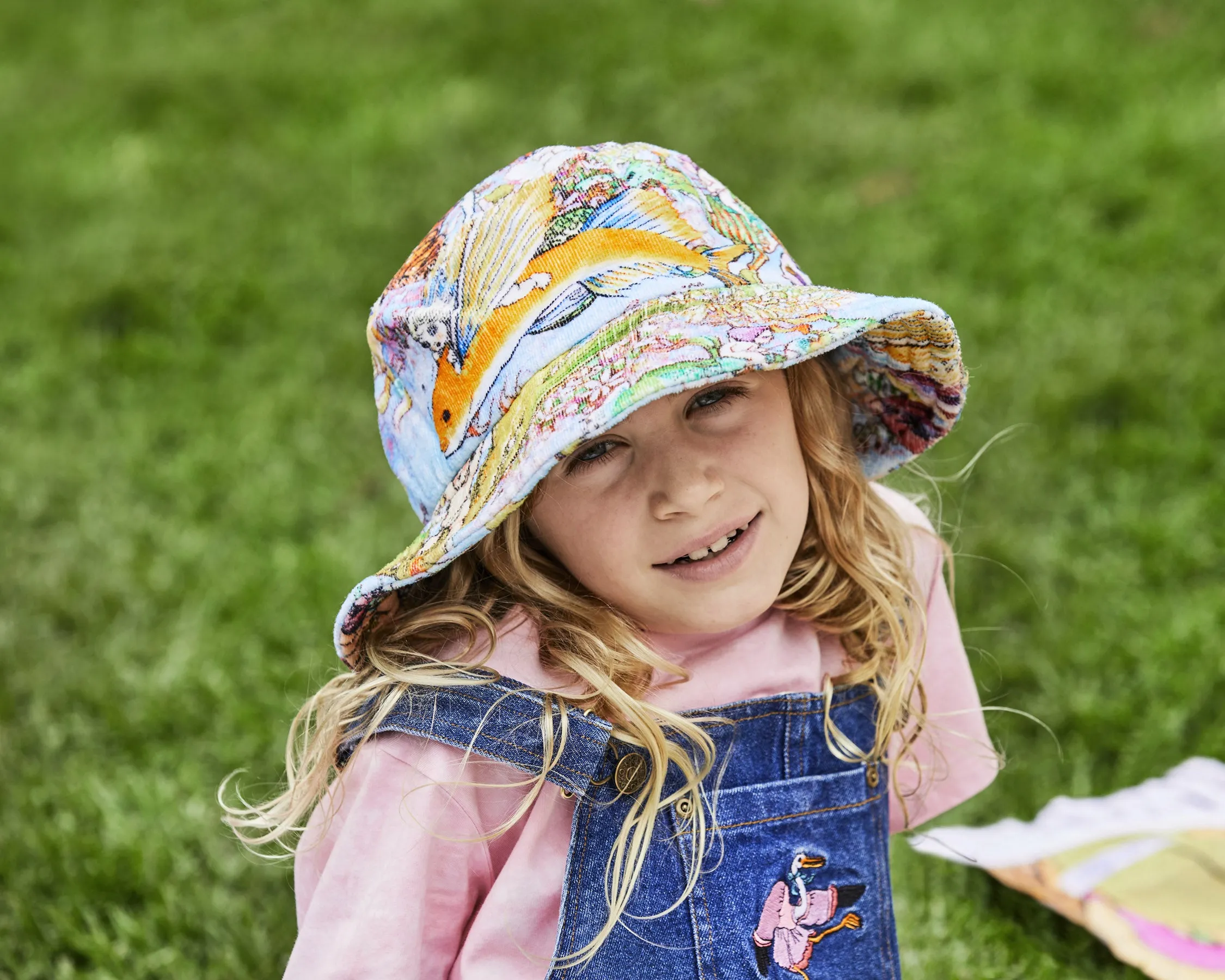 Kip & Co x May Gibbs Pocket Pals Denim Overalls