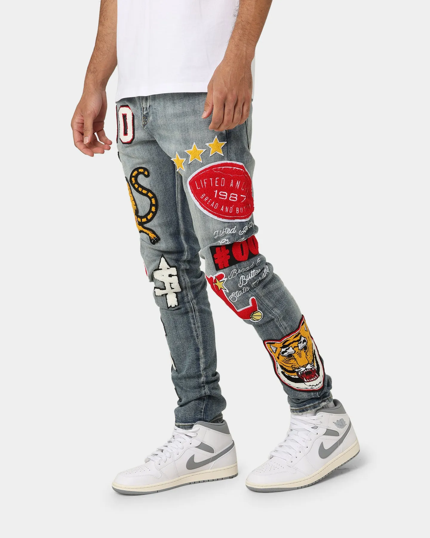 Lifted Anchors "Scholar" Denim Pants Blue