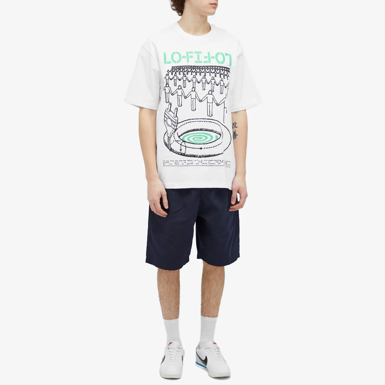 Lo-Fi Leader T-shirt, white