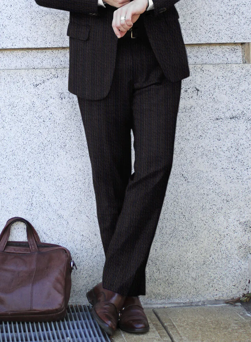 Loro Piana Yosue Wool Silk Pants