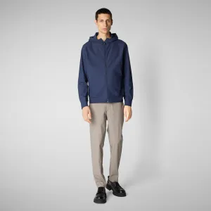 Men's  sweater Luiz in navy blue