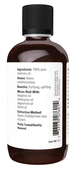 Now Essential Oil Rosemary 4oz