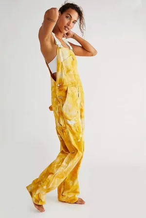 Overalls in Mustard