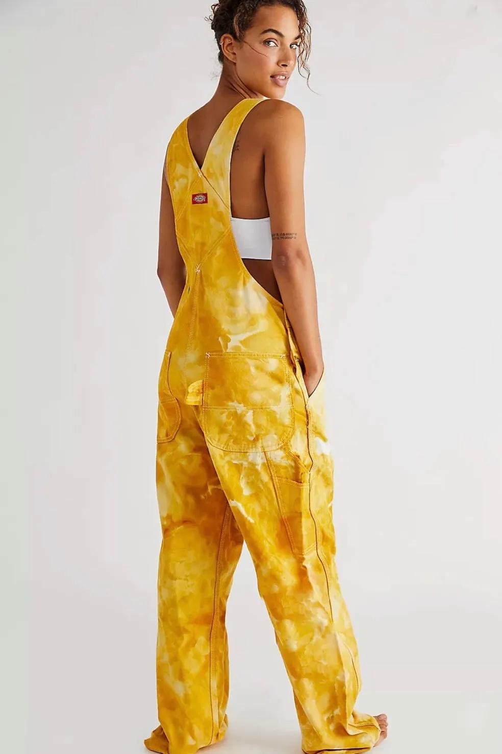 Overalls in Mustard