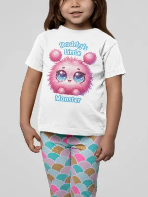 "Daddy's Little Monster" T-Shirt for Kids