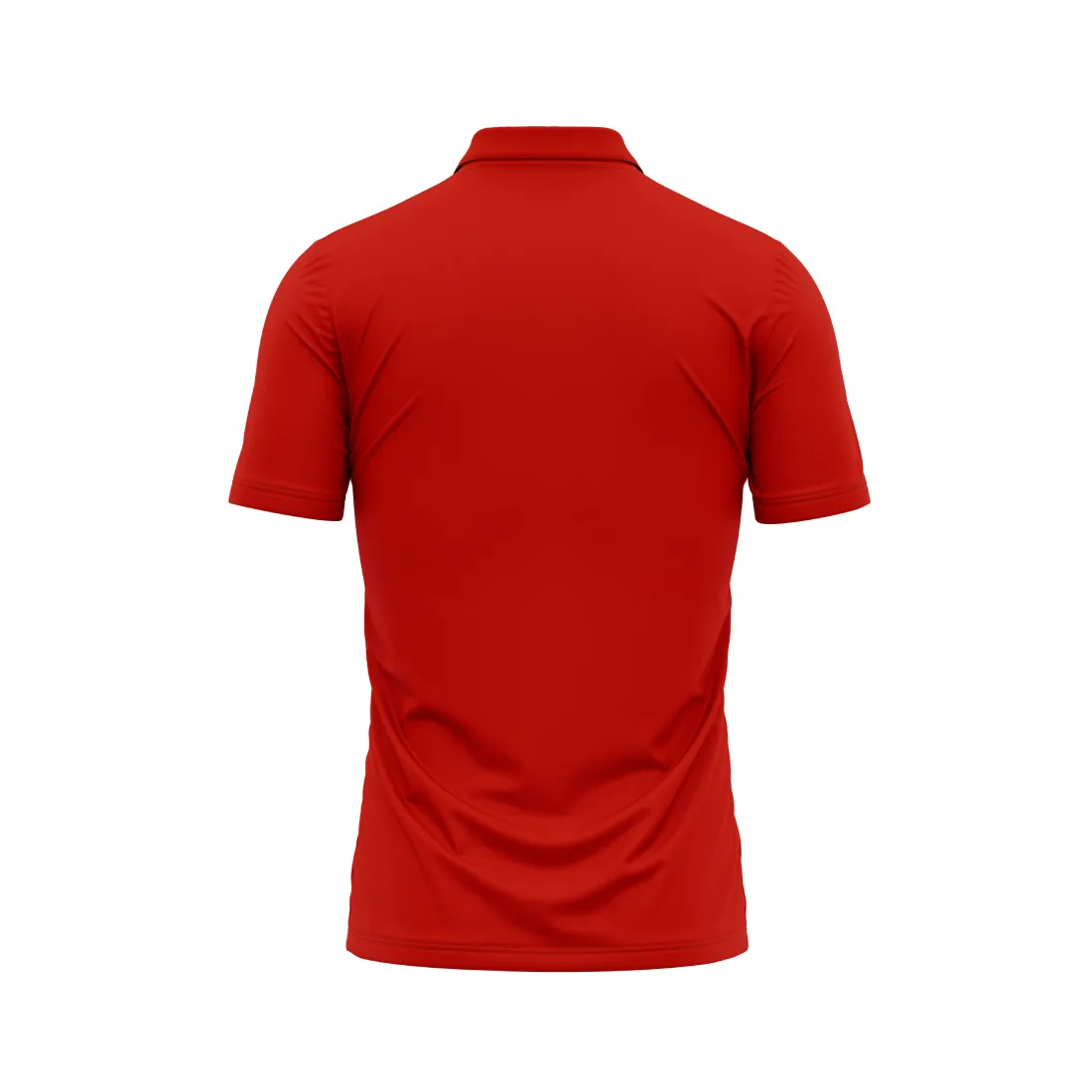 Red Polo Neck Half Sleeve T Shirt Nextprint J187