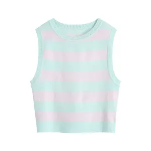 STRIPED CROP TOP