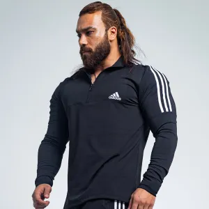 Striped Long-sleeves -Black